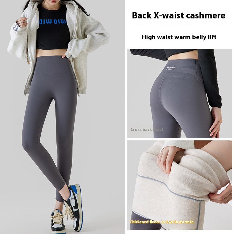 Alina – Varm cashmere leggings