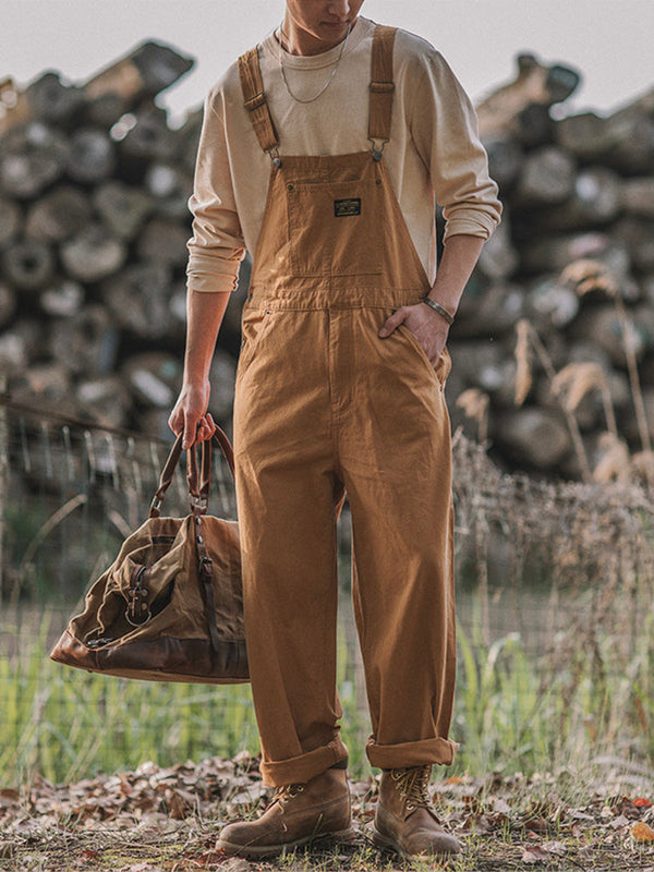 Axel - Vintage unisex overall i linne