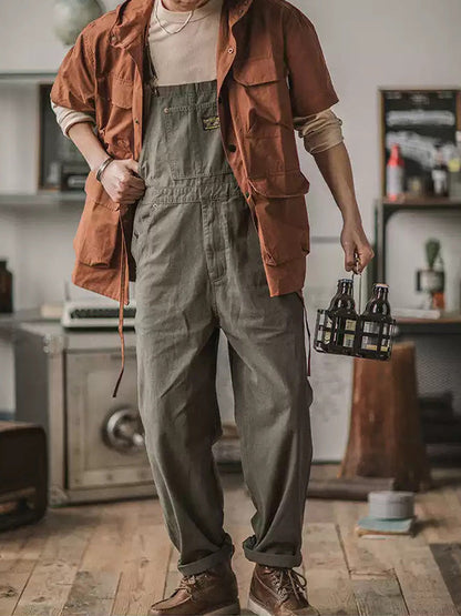 Axel - Vintage unisex overall i linne