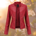 Oona - Elegant skinnjacka med unik design