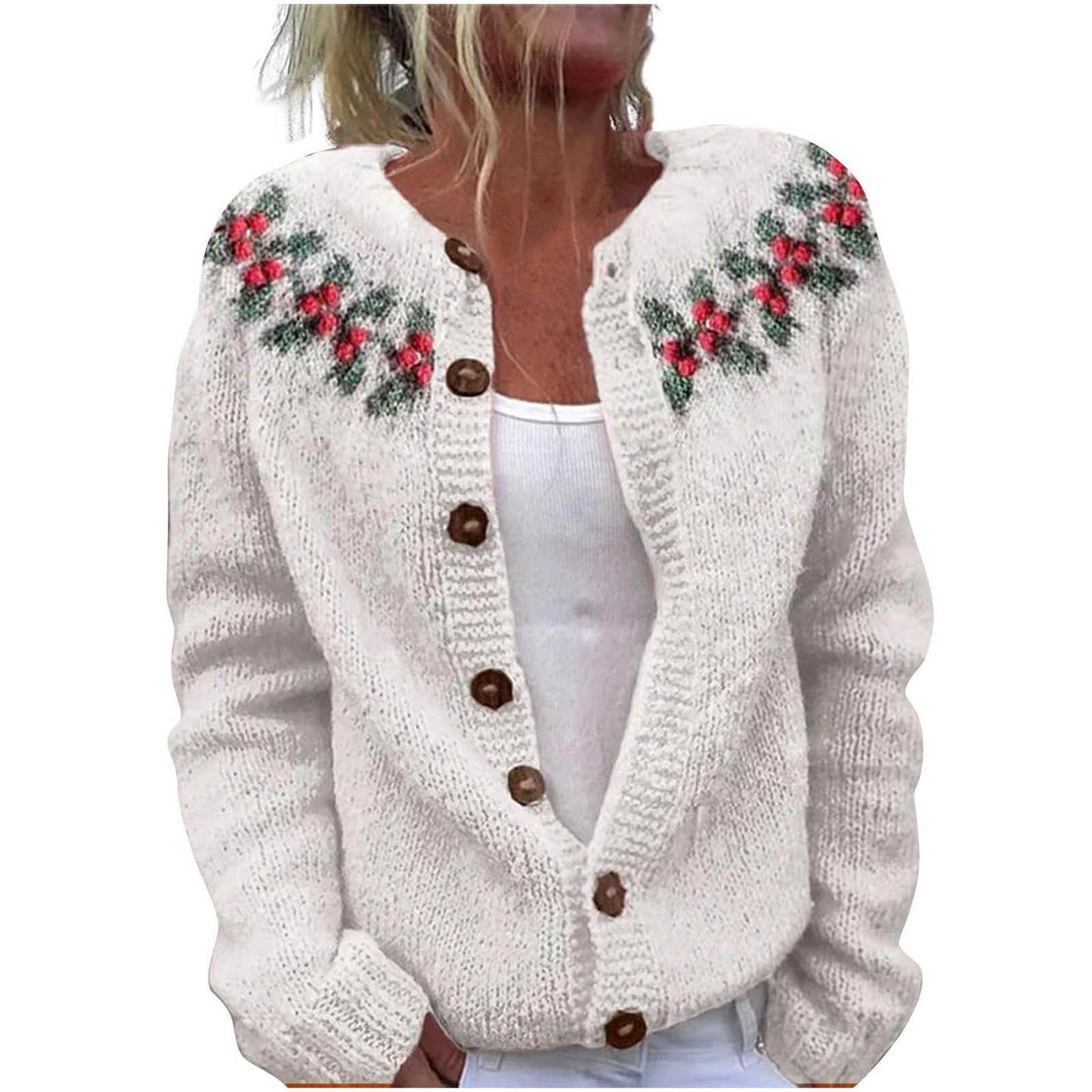 Owen – Trendig 3D-mönstrad cardigan