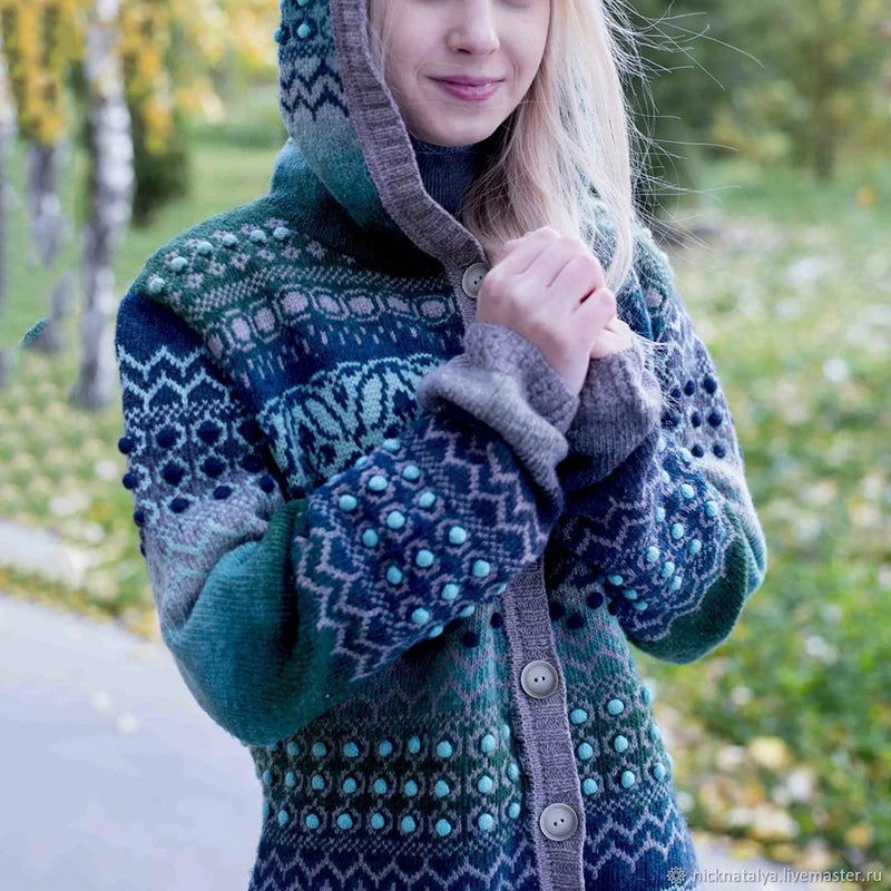 Aarav – Elegant, varm huva tröja