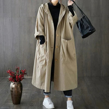 Eva – Elegant oversize trench coat