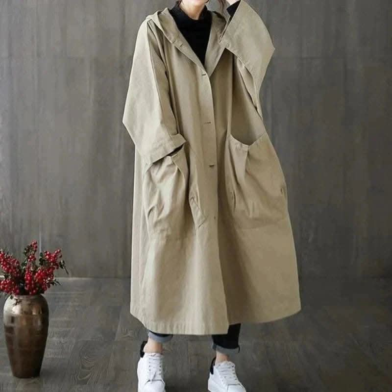 Eva – Elegant oversize trench coat