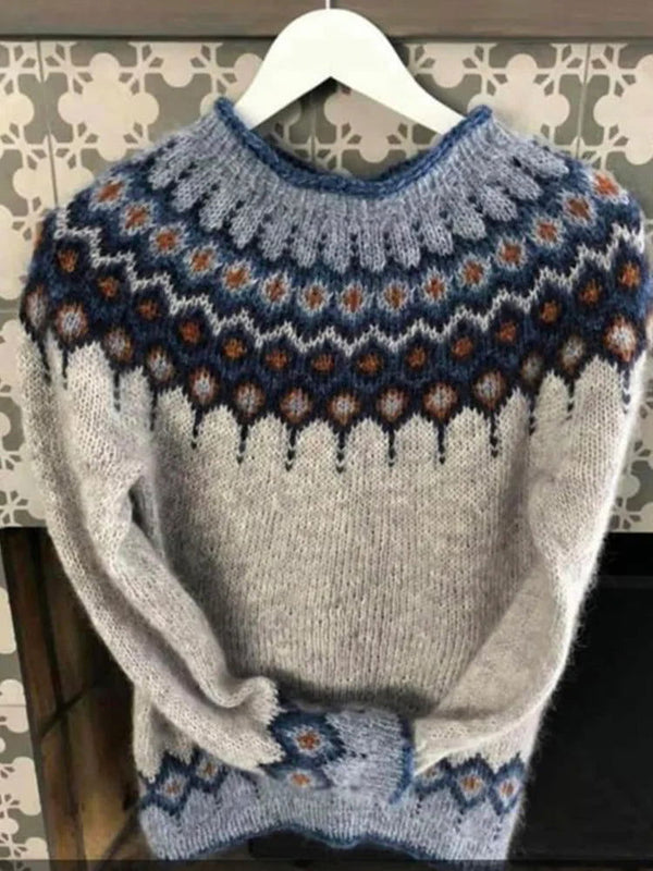 Everett – Varm tröja med geometrisk design