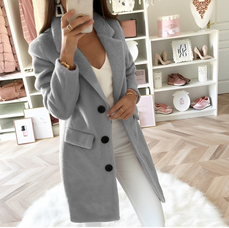 Cozy Luxe – Elegant oversized vinterkappa