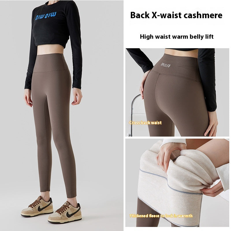 Alina – Varm cashmere leggings