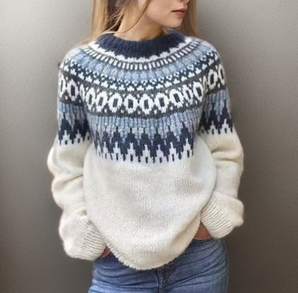 Circe – Mjuk Fair Isle tröja