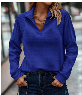 Peggy - Elegant pullover med V-ringning